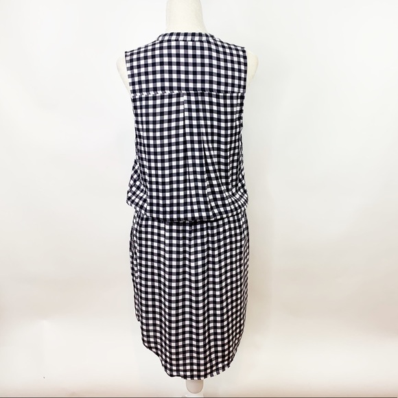 Splendid | Sleeveless Gingham Dress Tie Waist - Picture 5 of 7